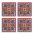 Miniatyrbillede 1 af 3: Glasmåtte (4 stykker) TAB218511654