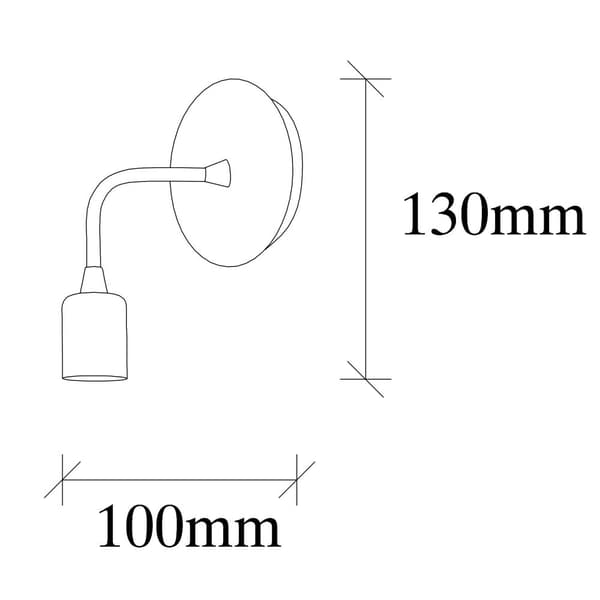 Vägglampa Dartini - MR - 736