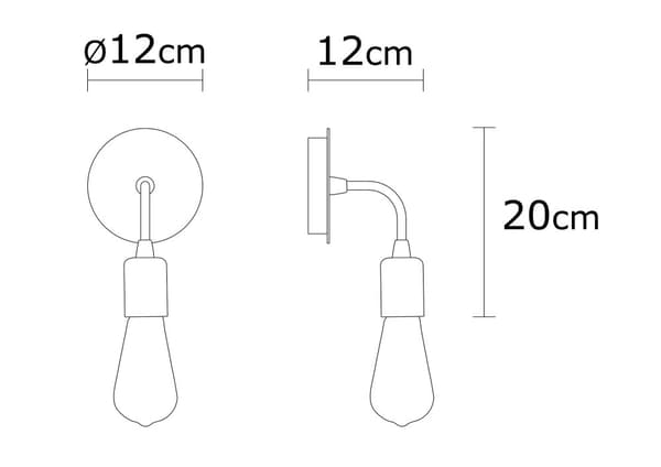 Vägglampa Harput - N-1324
