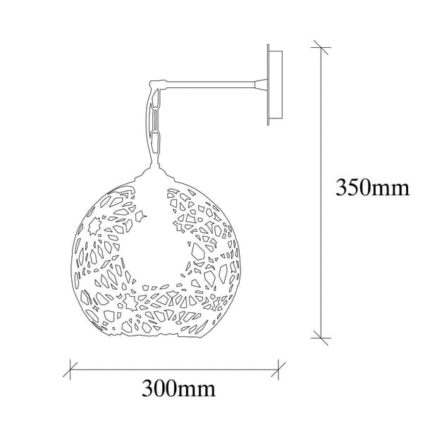 Vägglampa Fellini - MR - 710