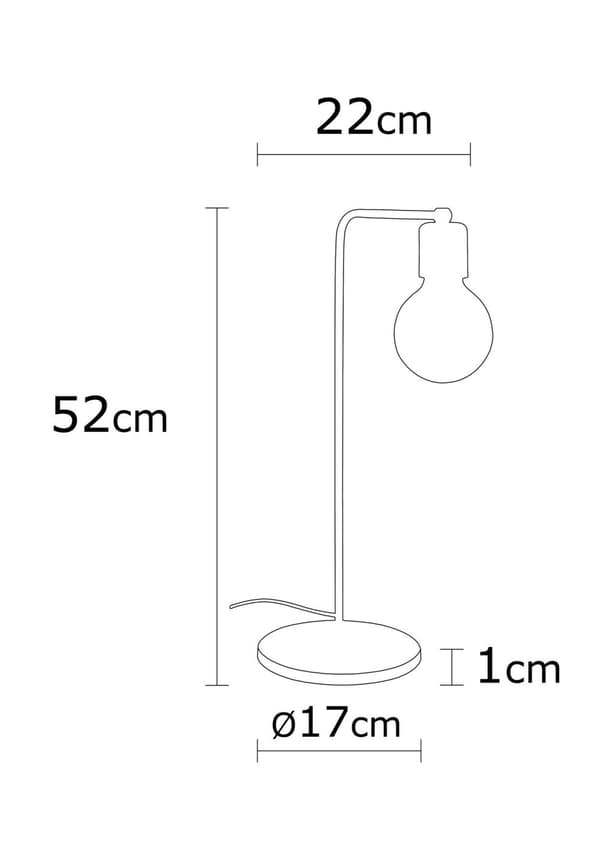 Bordslampa Harput - N-1320