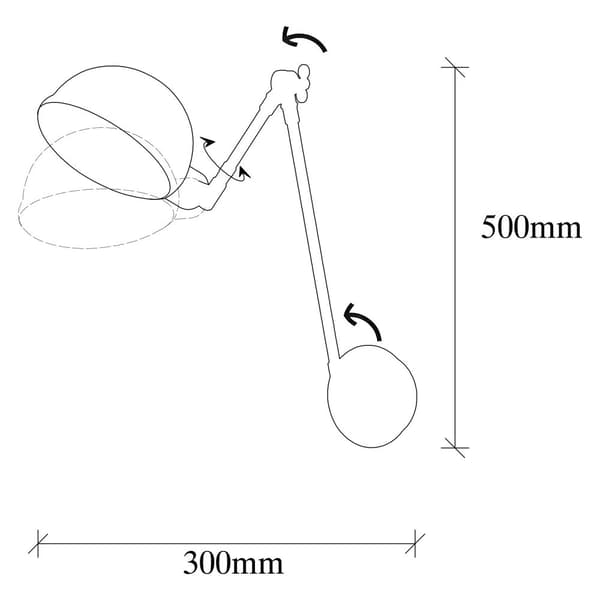 Vägglampa Sivani - MR-658
