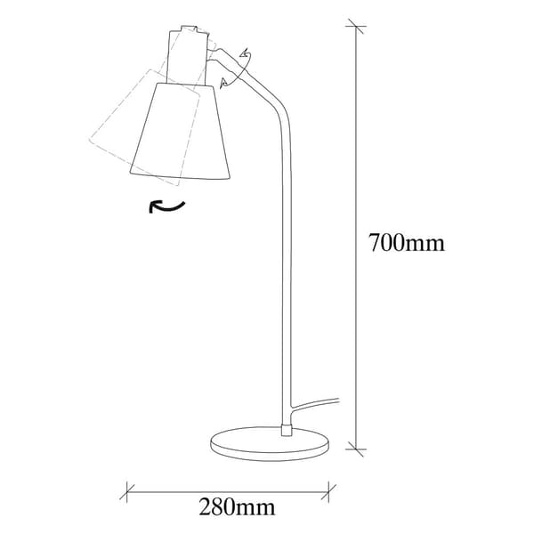 Bordslampa Sivani - MR-606