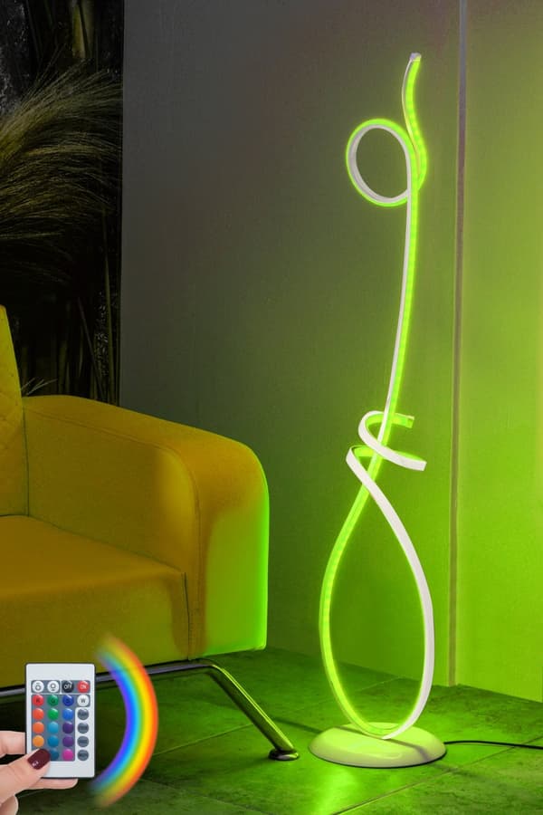Gulvlampe Picasso Hvid - Flerfarvet