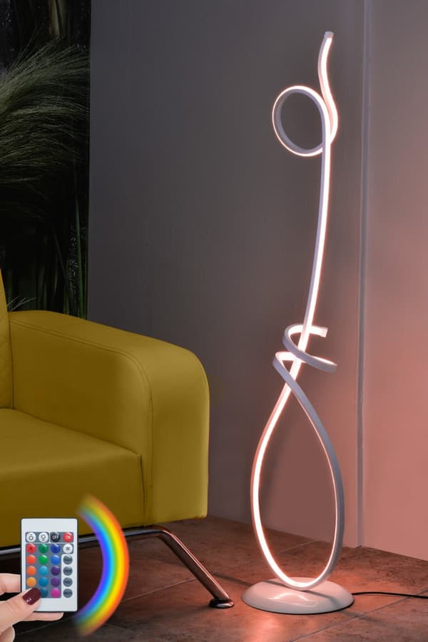 Gulvlampe Picasso Hvid - Flerfarvet