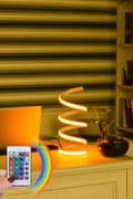 Miniatyrbild 1 av 9: Bordslampa Vermeer Vit - Flerfärgad
