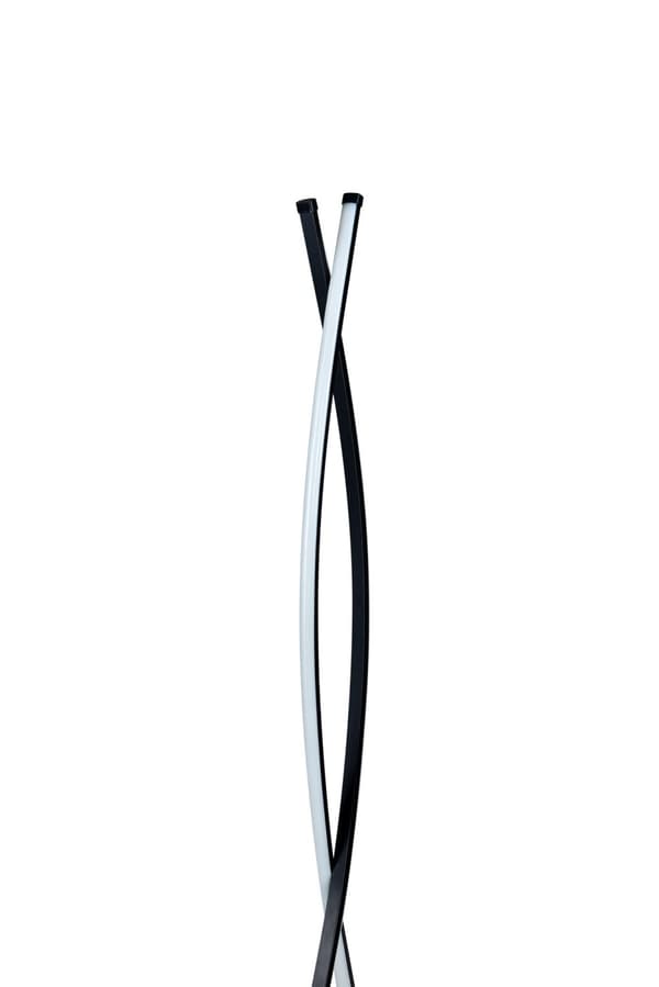 Gulvlampe Infinity Sort - Hvid
