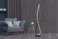 Miniatyrbillede 2 af 5: Gulvlampe Infinity Sort - Hvid