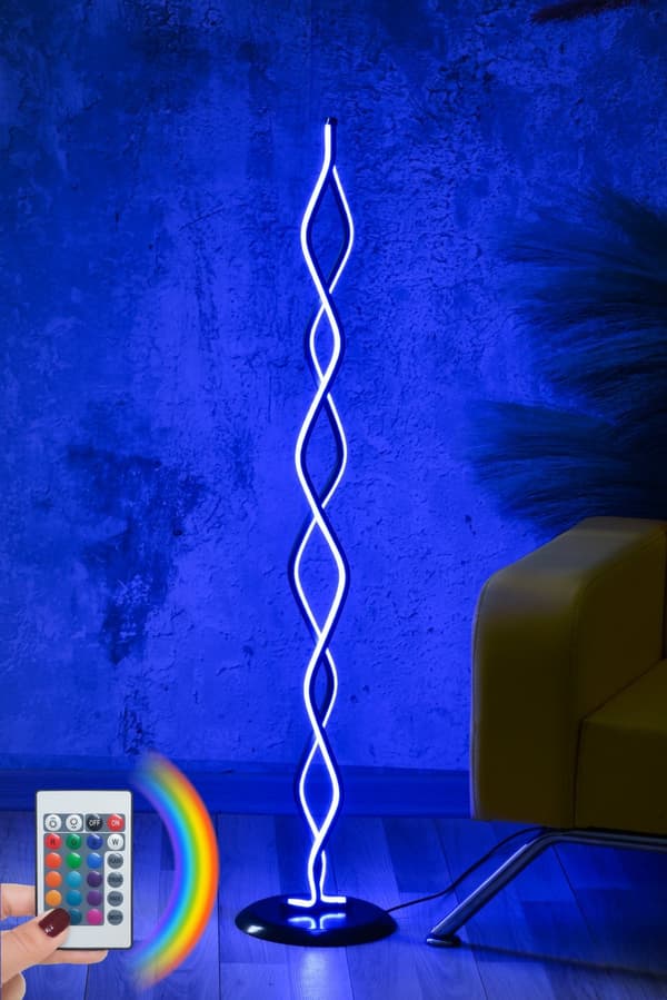 Gulvlampe Catena Sort - Flerfarvet