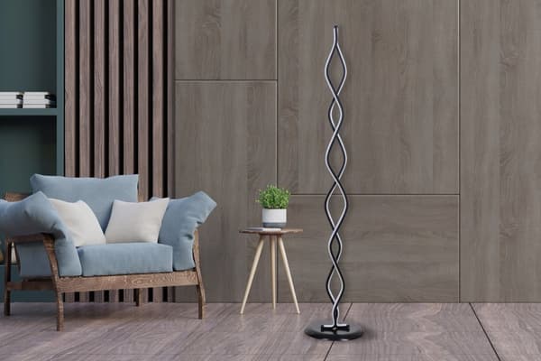 Gulvlampe Catena Sort - Flerfarvet