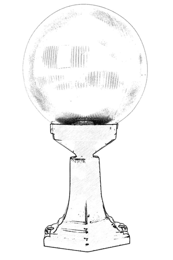 Utomhusvägglampa BSU-68160-BSY-M2-K