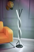Miniatyrbild 1 av 5: Golvlampa Roller Svart - Vit