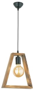 Miniatyrbillede 2 af 4: Lysekrone Geometrisk Ahşap Sarkıt (B)