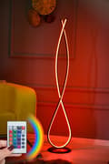 Miniatyrbillede 4 af 9: Gulvlampe Infinity Sort - Flerfarvet