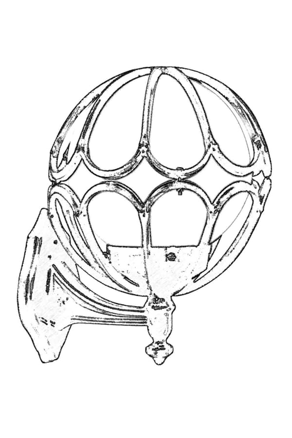 Utomhusvägglampa BAP-68081-BSY-M6-OP