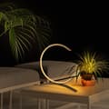Miniatyrbillede 3 af 9: Bordlampe Måne - 13331