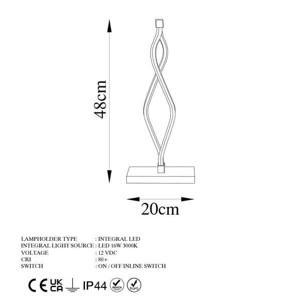 Bordlampe Zozo - 13291