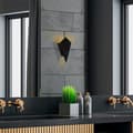 Miniatyrbillede 1 af 5: Væglampe udskåret - 11835