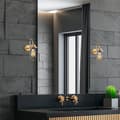 Miniatyrbilde 3 av 7: Vegglampe Mahoni - 13206