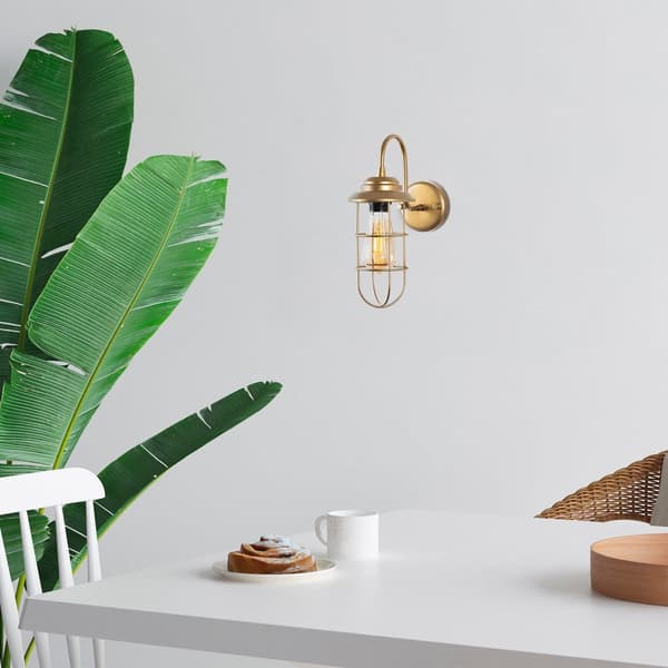Vegglampe Mahoni - 13206