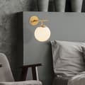 Miniatyrbilde 1 av 6: Vegglampe Roe - 10725