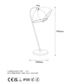 Miniatyrbild 8 av 9: Bordslampa Acuka - 12291