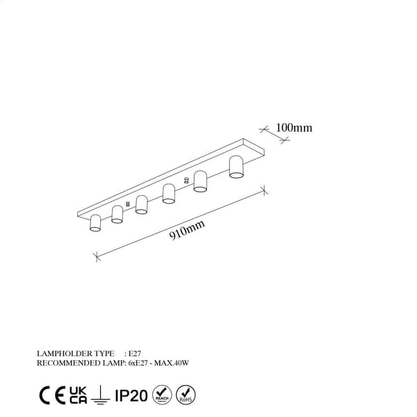Lysekrone Mirro - 12227