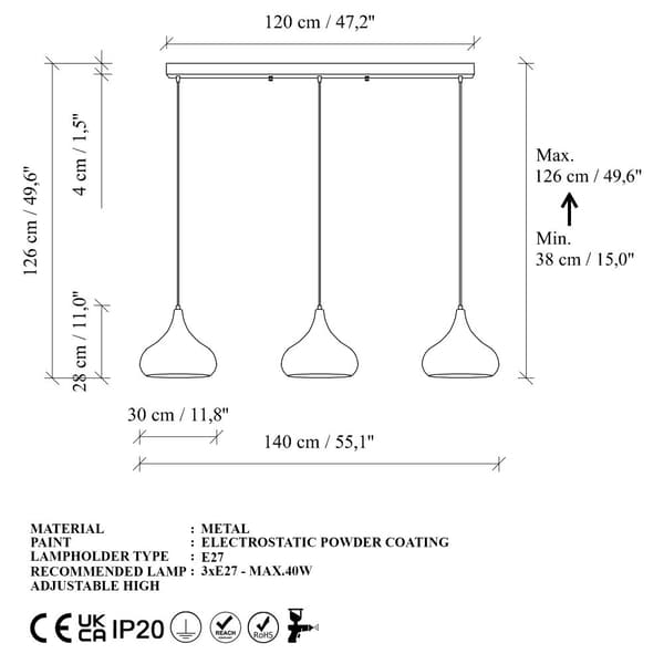 Lysekrone Muba - 11554