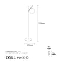 Miniatyrbilde 7 av 7: Gulvlampegaffel - 13026