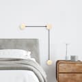Miniatyrbilde 2 av 6: Vegglampe Domino - 11048
