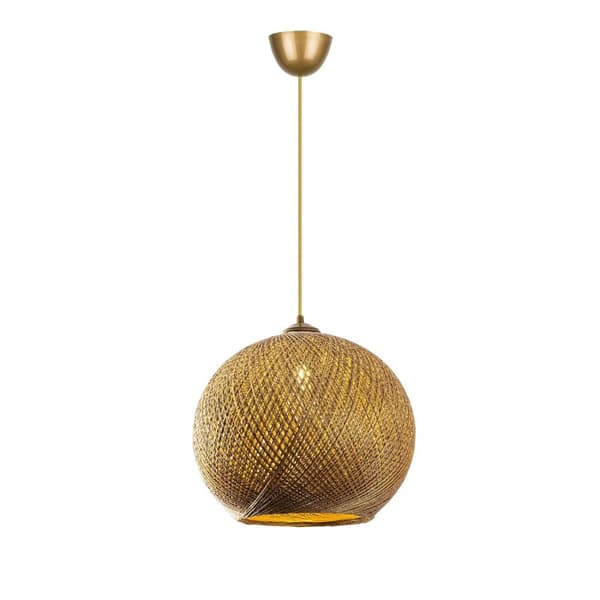 Chandelier Nest - Guld, Brun