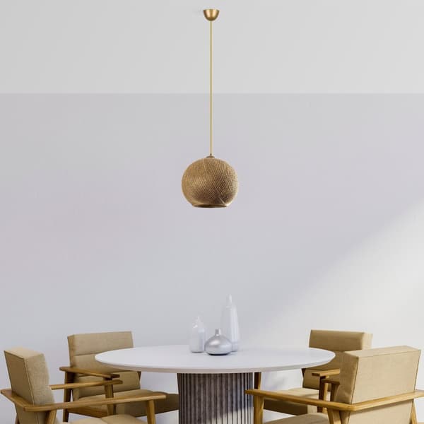 Chandelier Nest - Guld, Brun