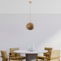 Miniatyrbild 1 av 5: Chandelier Nest - Guld, Brun