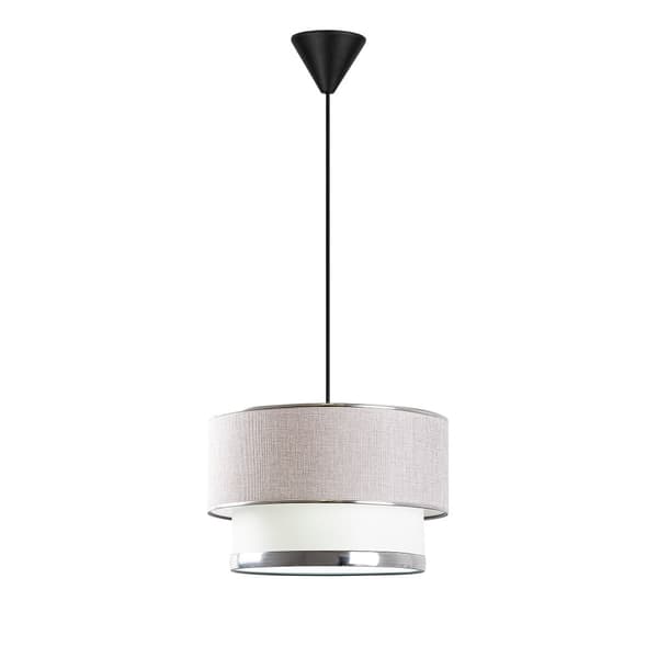Ljuskrona tårta - ljusgrå, silver