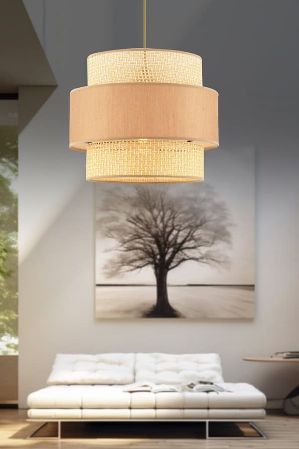 Lysekrone Cascade Hazeran - Camel, Beige