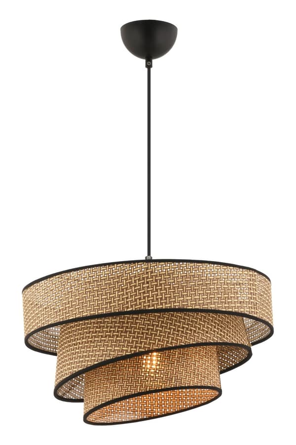 Lysekrone Couper Hazeran - Beige, Svart
