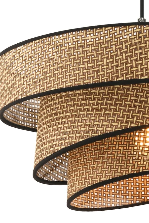 Lysekrone Couper Hazeran - Beige, Svart
