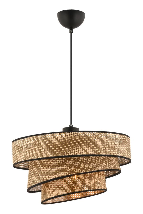 Lysekrone Couper Hazeran - Beige, Svart