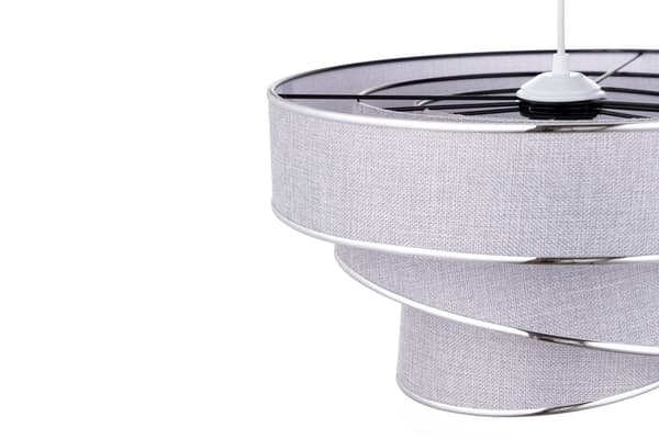 Ljuskrona Couper - Grå, Silver
