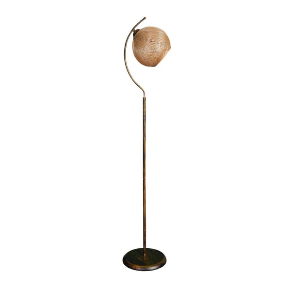 Gulvlampe Povimento - Guld