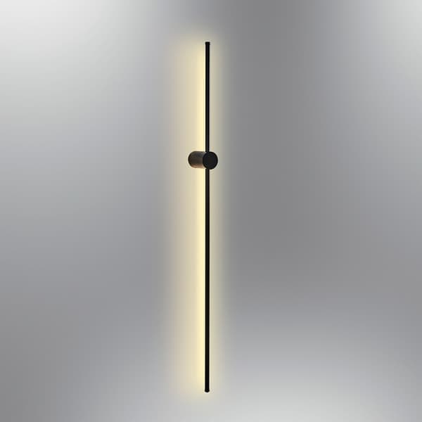 Vägglampa L1177 - Svart