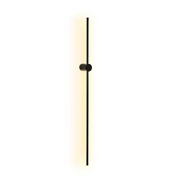 Vägglampa L1177 - Svart