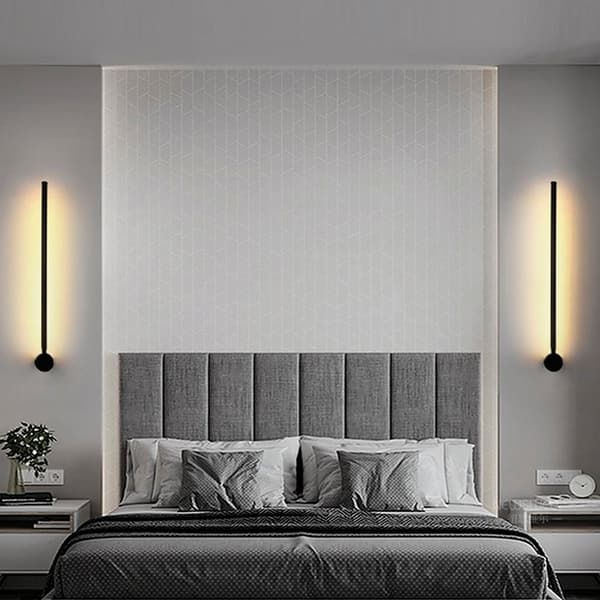 Vegglampe L1171 - Sort