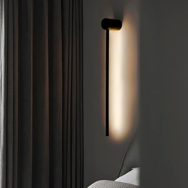 Vegglampe L1171 - Sort
