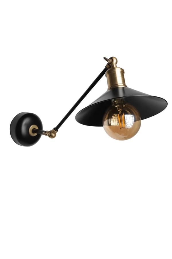 Vegglampe Emily Metal Başlıklı Aplik