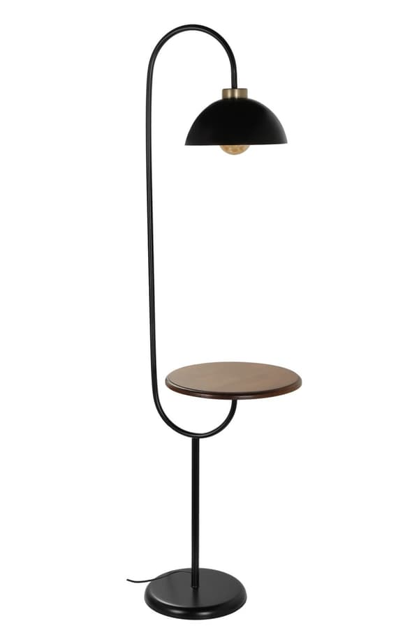 Gulvlampe Zümrüt Siyah Lambader Retro 3 Başlıklı