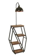 Miniatyrbillede 3 af 6: Gulvlampe Sembol Ceviz Lambader Retro 3 Başlıklı