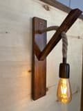 Miniatyrbild 3 av 9: Vägglampa Ahşap Aplik 18