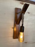 Miniatyrbild 6 av 9: Vägglampa Ahşap Aplik 18