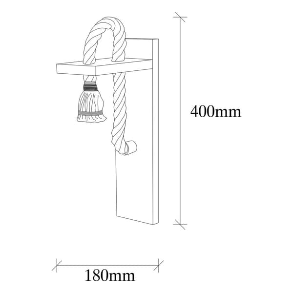 Vegglampe Erebos - 118-A